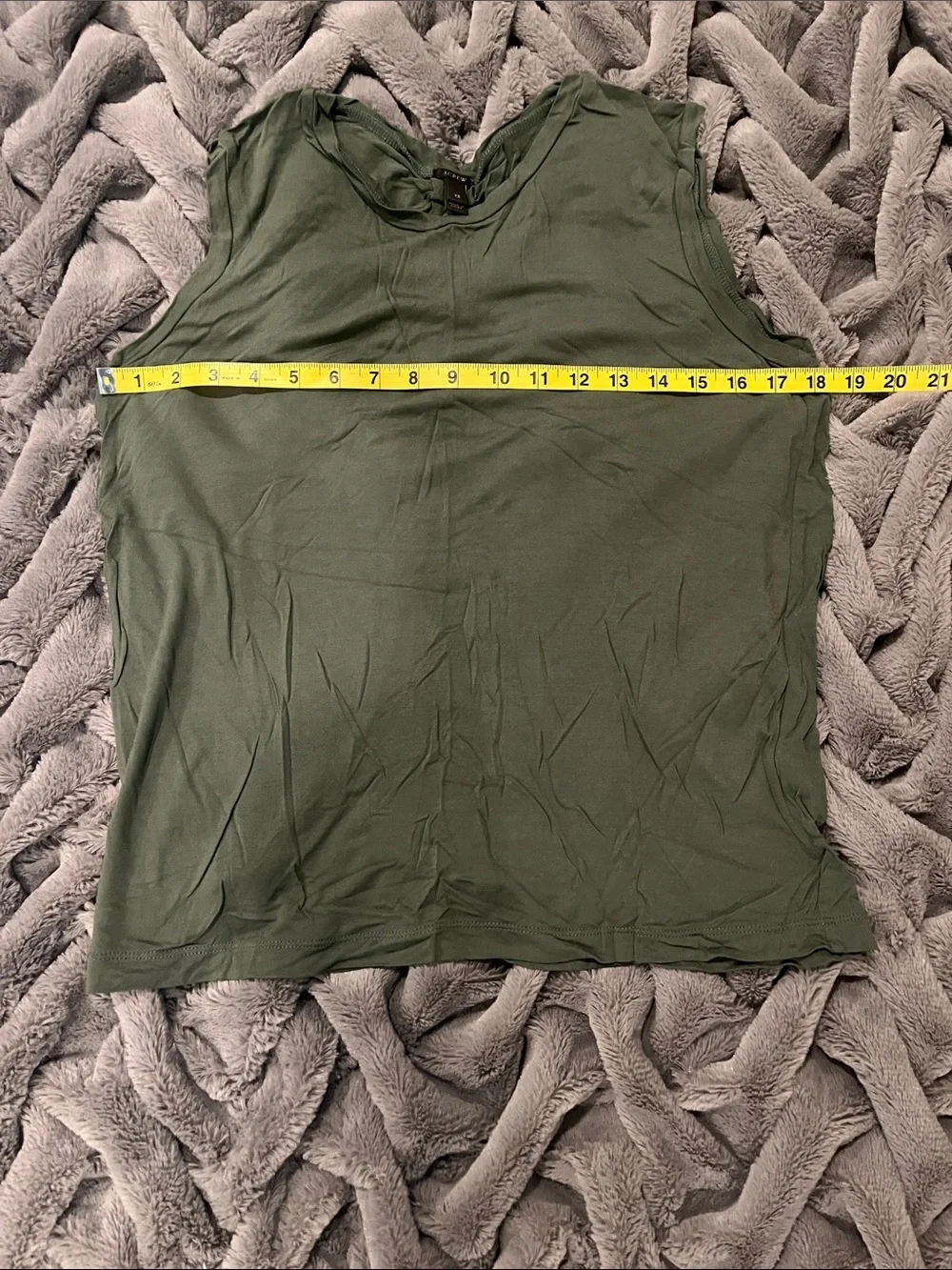 Women’s J. Crew xs green tank top